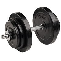 Гантель разборная обрезиненная 19.2 кг (диски по 1.25, 2.5 и 5 кг) Гантель разборная обрезиненная 19.2 кг (диски по 1.25, 2.5 и 5 кг)