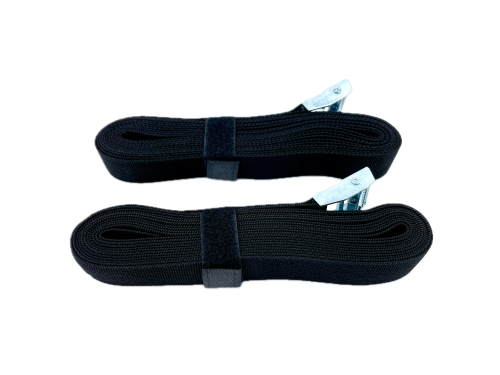 Ремни стяжные для крепления с фиксаторами, 25 мм, 2 шт. фото 2