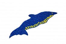 Массажный коврик с камнями "Дельфин", 150 * 40 см