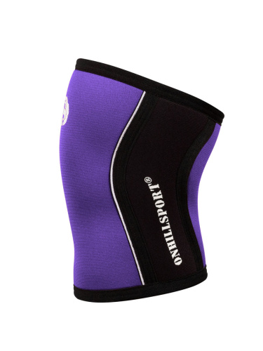 Наколенники спортивные 5 мм, фиолетово-черный фото 7