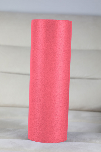 Массажный ролик для мышц всего тела 45 * 15 см, розово-фиолетовый фото 5