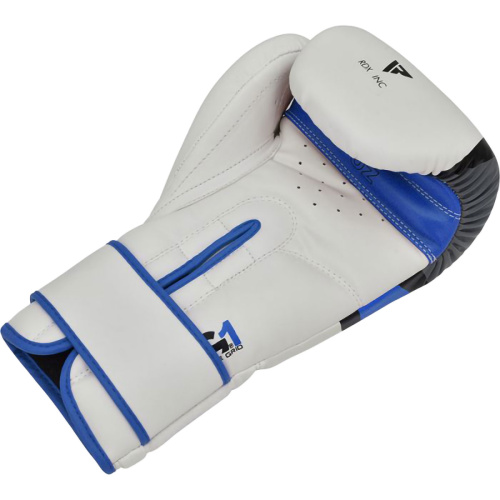 Боксерские перчатки RDX F7, синие фото 6