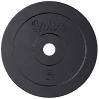 Диск обрезиненный Voitto V-306 5 кг (d26) Диск обрезиненный Voitto V-306 5 кг (d26)