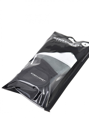 Перчатки для фитнеса мужские кожаные Q10, черно-белые фото 10