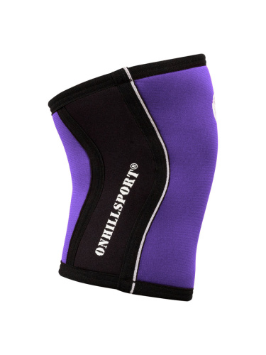 Наколенники спортивные 7 мм, фиолетово-черный фото 5