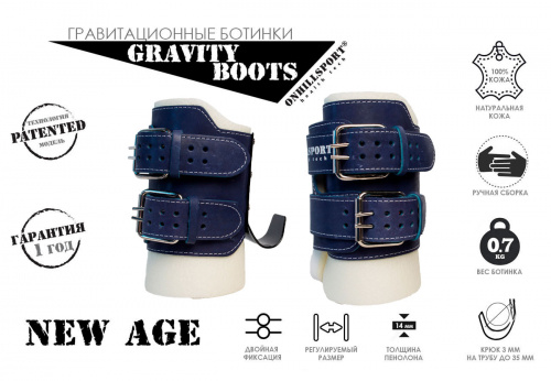 Гравитационные ботинки NEW AGE, синие фото 7