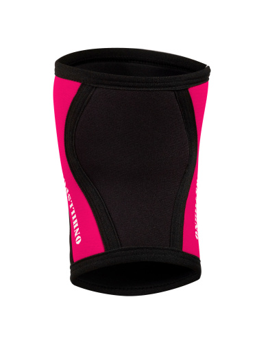Наколенники спортивные 7 мм, черно-розовый фото 6