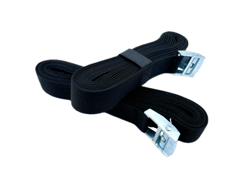 Ремни стяжные для крепления с фиксаторами, 25 мм, 2 шт. фото 4